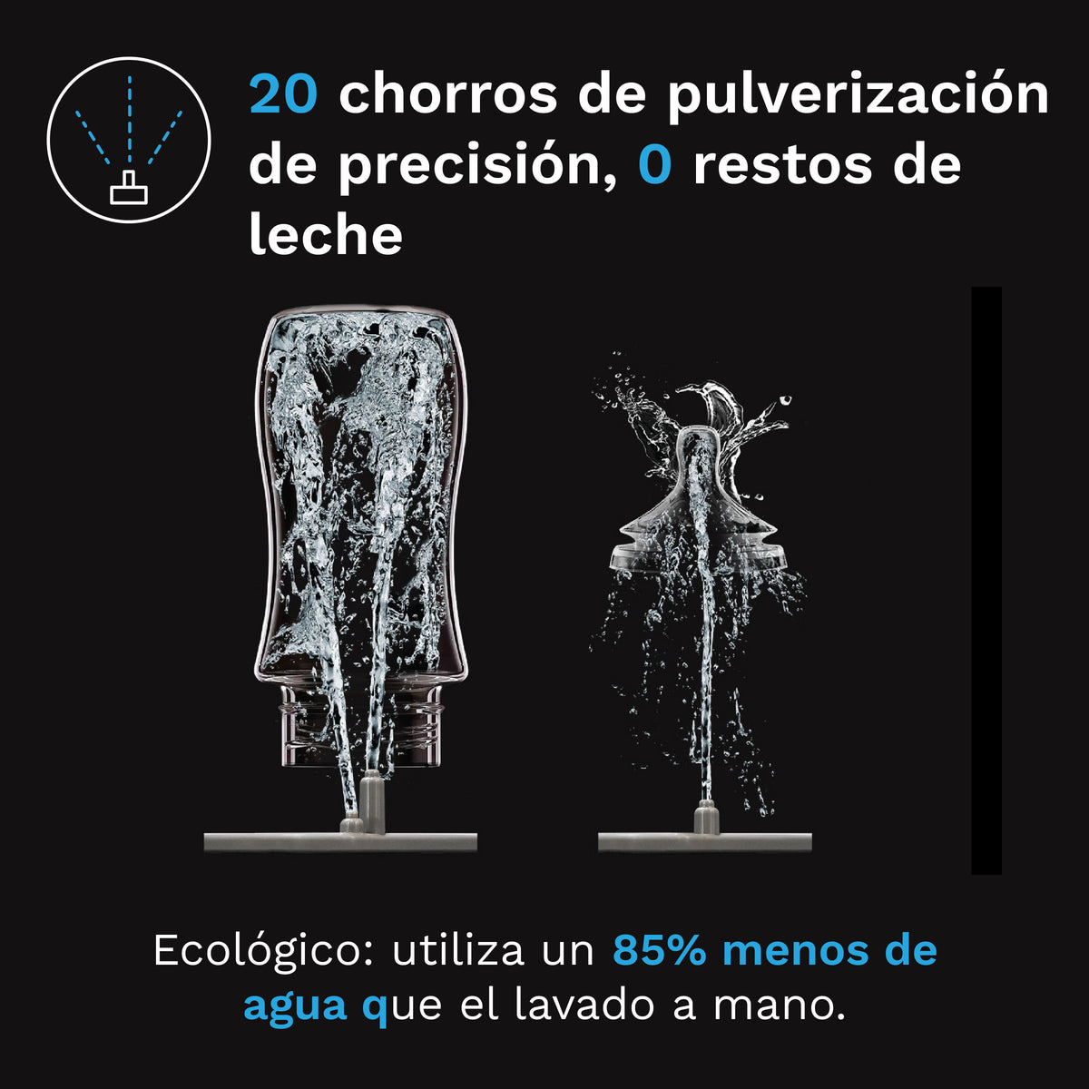 Bottle Washer Pro (lava, esteriliza e seca automaticamente)