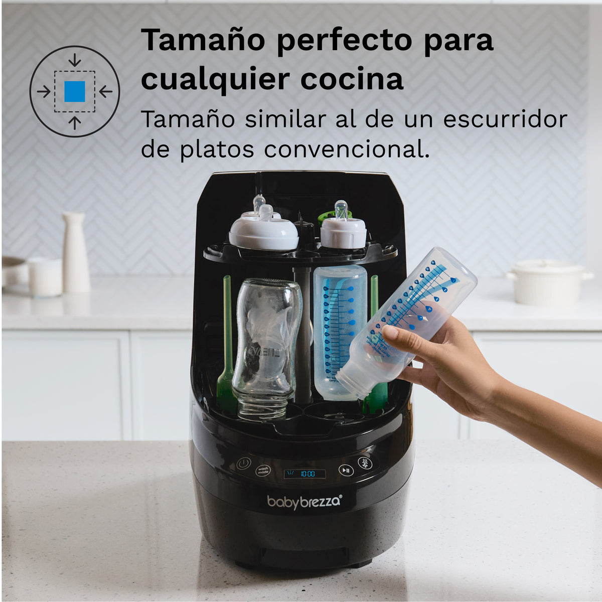 Bottle Washer Pro (lava, esteriliza e seca automaticamente)