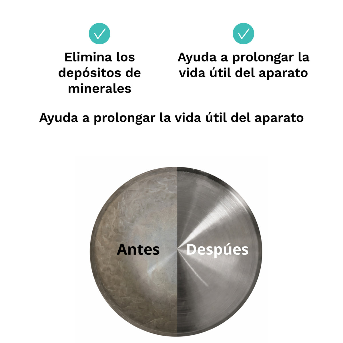 Pastillas Descalcificadoras