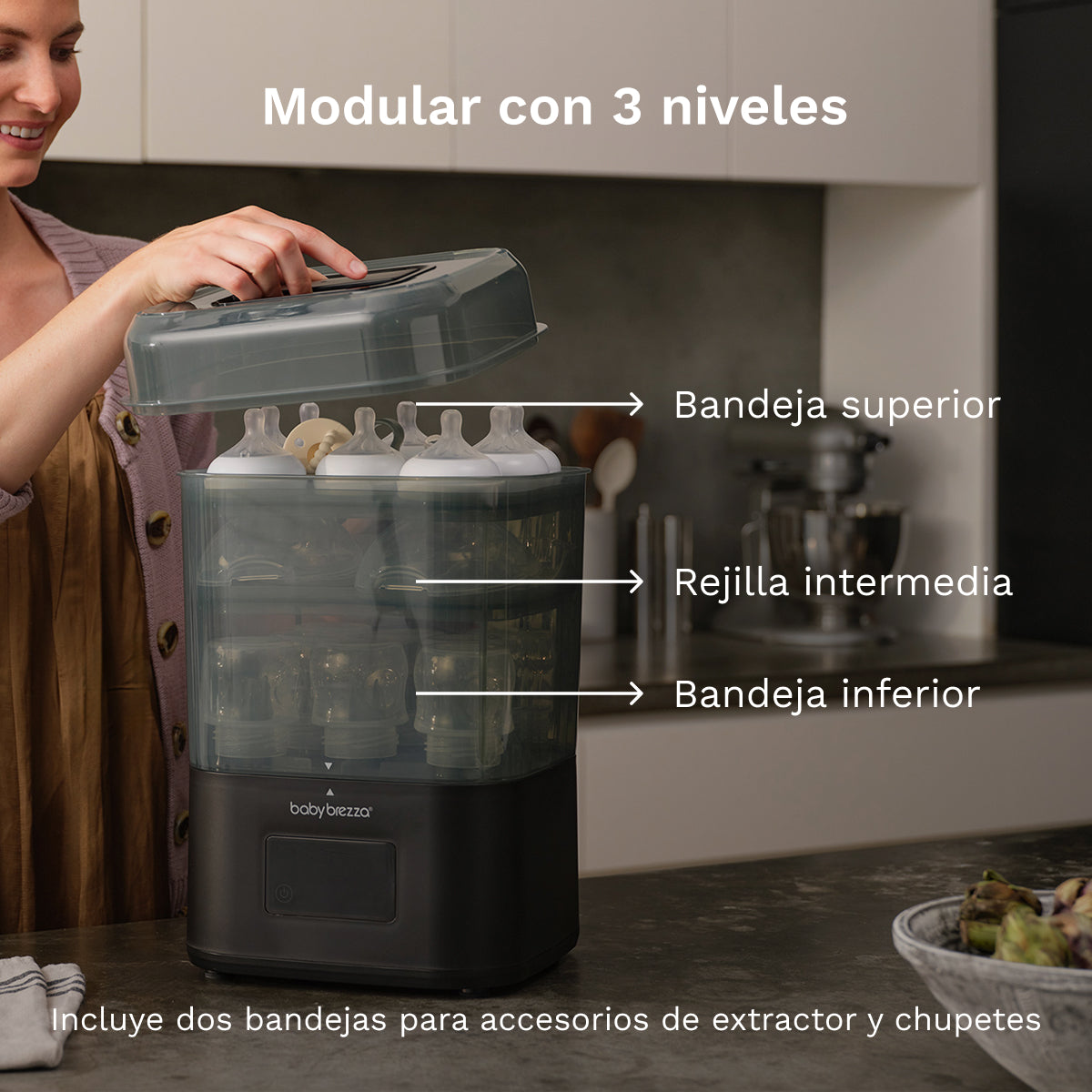 SuperQuick – Esterilizador y Secador de Biberones en 10 Minutos